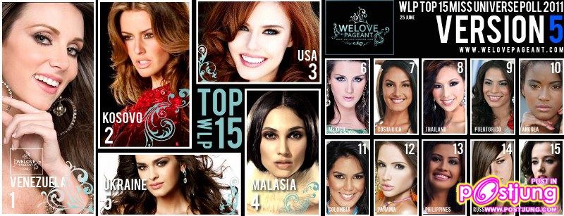 Up date poll miss universe 2011