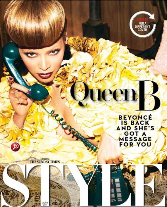 Beyonce @ The Sunday Times June 2011