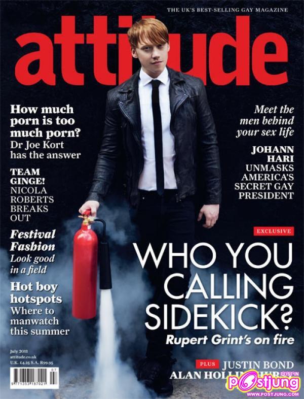 Rupert Grint @ Attitude uk July 2011
