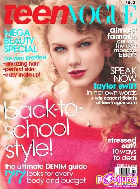 Taylor Swift @ Teen Vogue August 2011