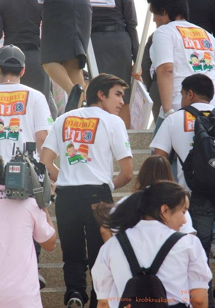 ณเดชน์ งานรณรงค์เลือกตั้ง"รวมพลคนรุ่นใหม่ หัวใจประชาธิปไตย"