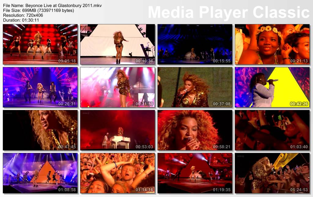 beyonce live at Glastonbury 2011