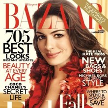 Anne Hathaway @ Harper’s Bazaar August 2011