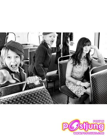 Anne Hathaway @ Harper’s Bazaar August 2011