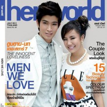 ตูมตาม & นท @ HER WORLD  no.89 July 2011