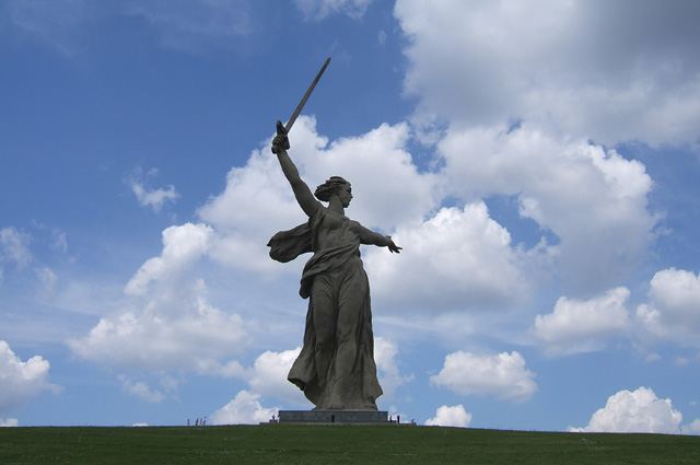 The Motherland” statue,  Russia84 เมตร
