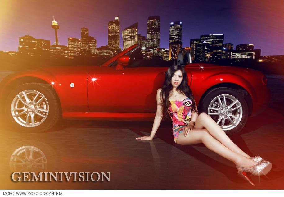 สาวสวยกับรถหรู