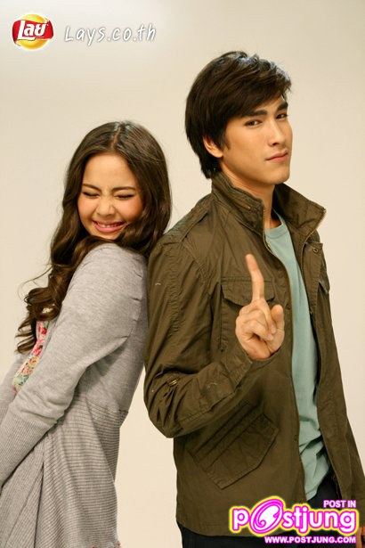 ญาญ่า & ณเดชน์ ภาพเบื้องหลังการถ่ายโฆษณาเลย์