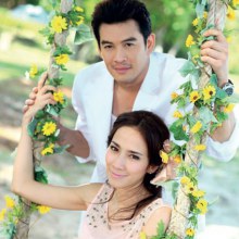 อั้ม-พัชราภา & ชาคริต @ สาระแนดารา vol. 1 no. 8 June 2011