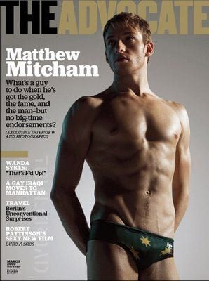 นักกระโดดน้ำชาวสีม่วง matthew mitcham