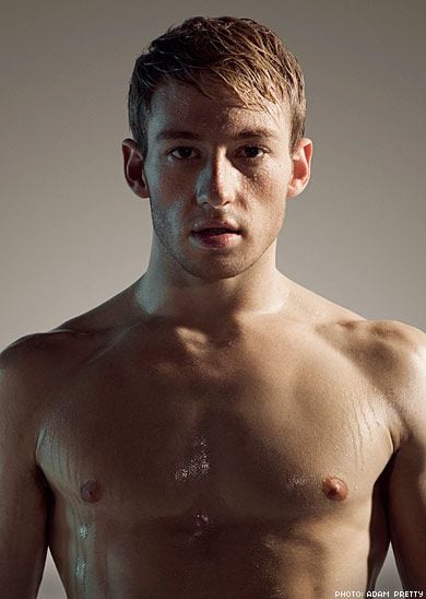 นักกระโดดน้ำชาวสีม่วง matthew mitcham