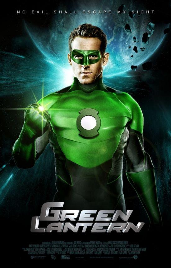 ryan reynolds หนุ่ม Green Lantern