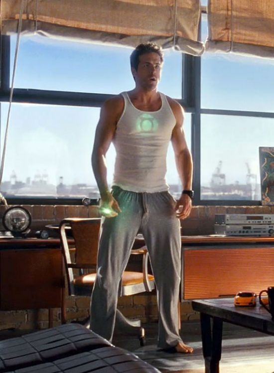 ryan reynolds หนุ่ม Green Lantern
