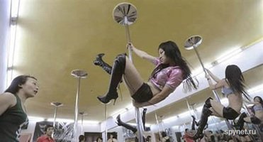 โรงเรียนสอนเต้นรูดเสาที่จีน แบบนี้ก็มีแฮะ!