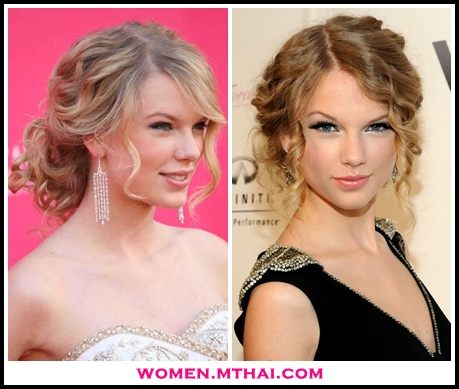 เทย์เลอร์ สวิฟท์ เกล้าผม ออกงานกลางคืน