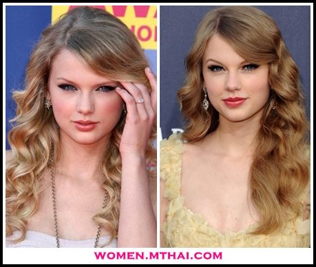 ทรงผมดัดลอน สไตล์สาวคันทรี่ เรียบๆแต่ดูดี