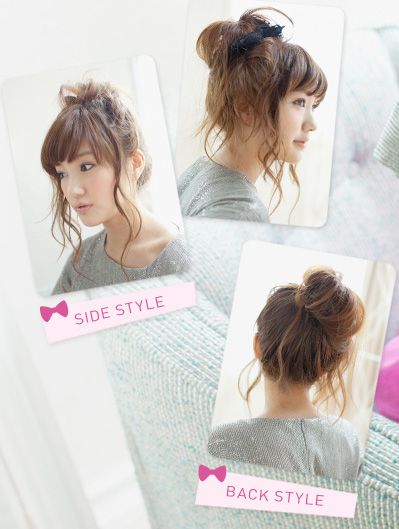 วิธีทำผมน่ารักๆ สไตล์สาวญี่ปุ่น