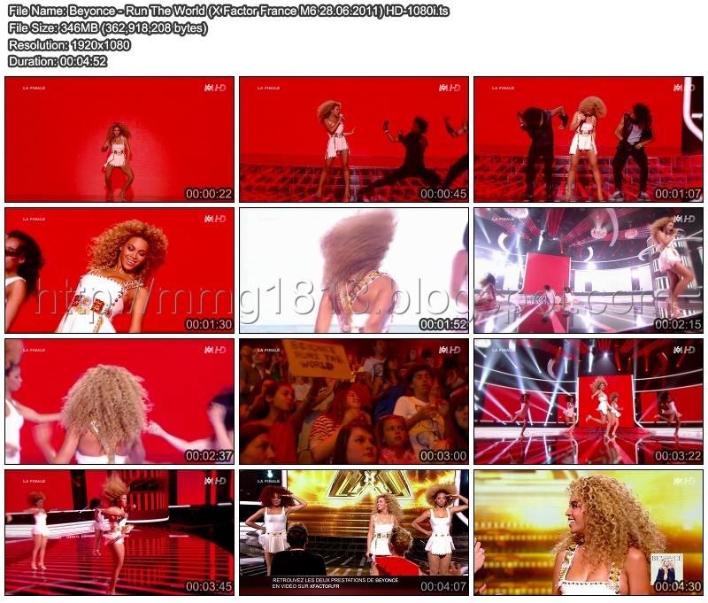 Beyonc&eacute; - Run The World (Girls) - Live X-Factor France