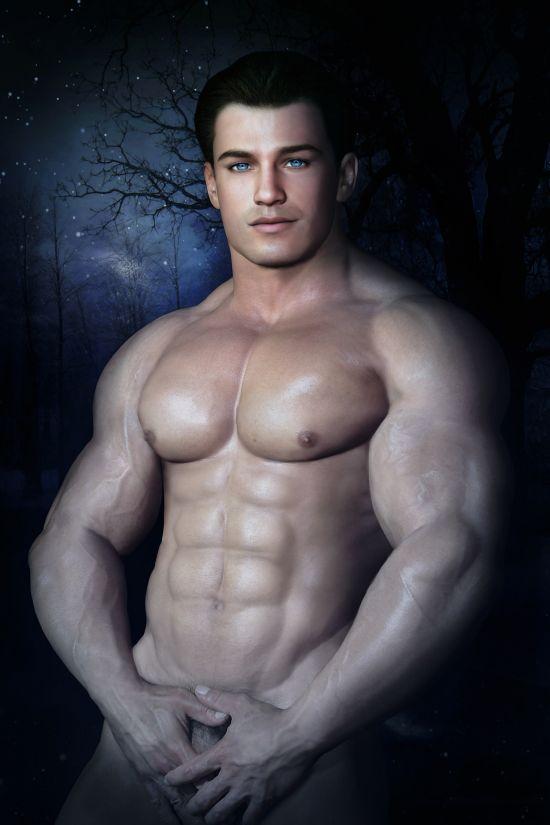 หนุ่่มหล่อล่ำเซ๊กซี่แบบdrawings & graphics