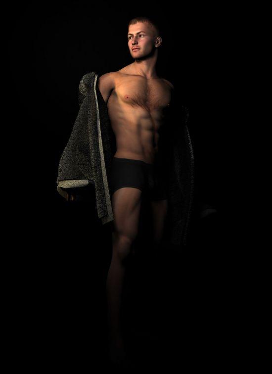 หนุ่่มหล่อล่ำเซ๊กซี่แบบdrawings & graphics