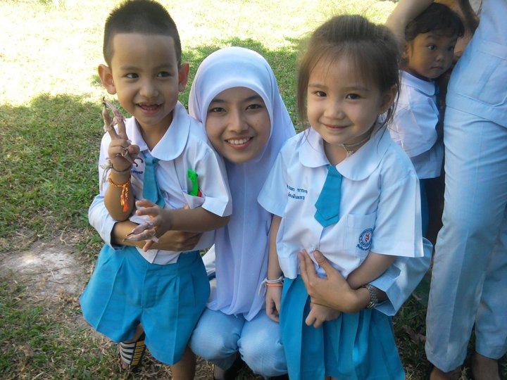 สาวชาวไทยมุสลิมคนนี้น่ารักจริงๆ