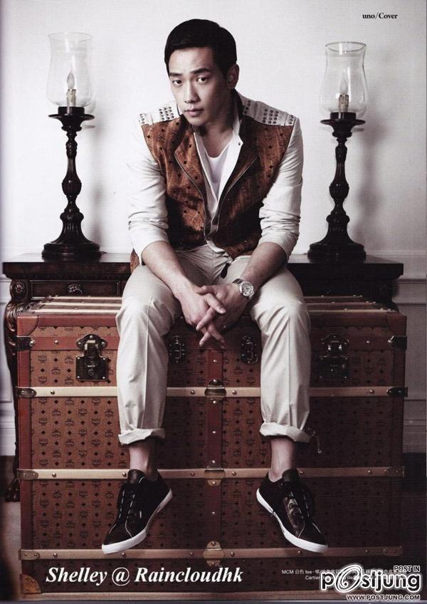Rain @ MEN'S UNO Hong Kong MAGAZINE JUNE 2011