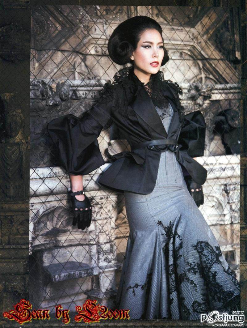 เชอรี่-เข็มอัปสร..ครั้งแรกกับแฟชั่นในการ์นาวาเลต์ @ LIPS no.24 June 2011