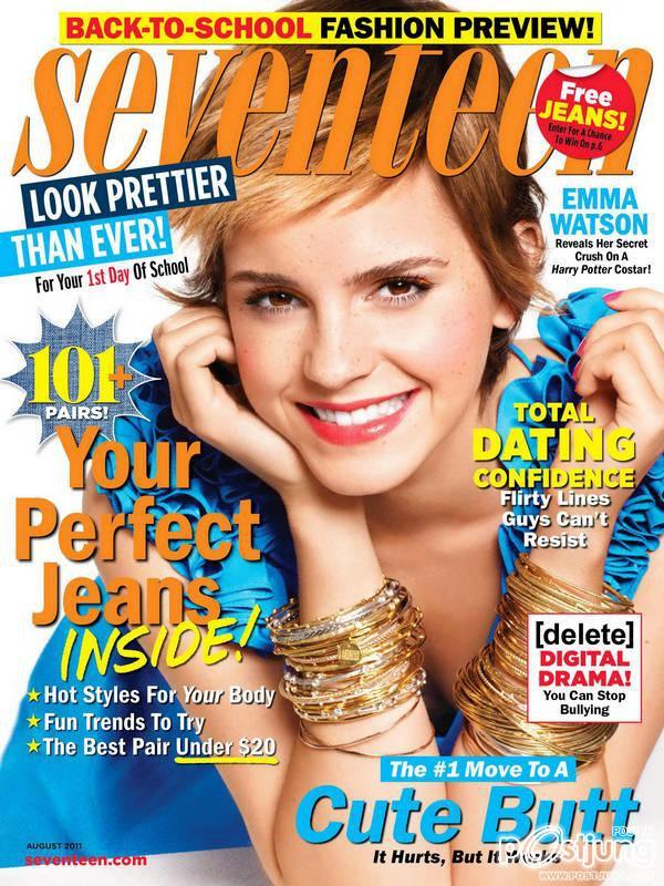 Emma Watson @ Seventeen Magazine US August 2011