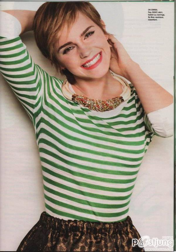 Emma Watson @ Seventeen Magazine US August 2011