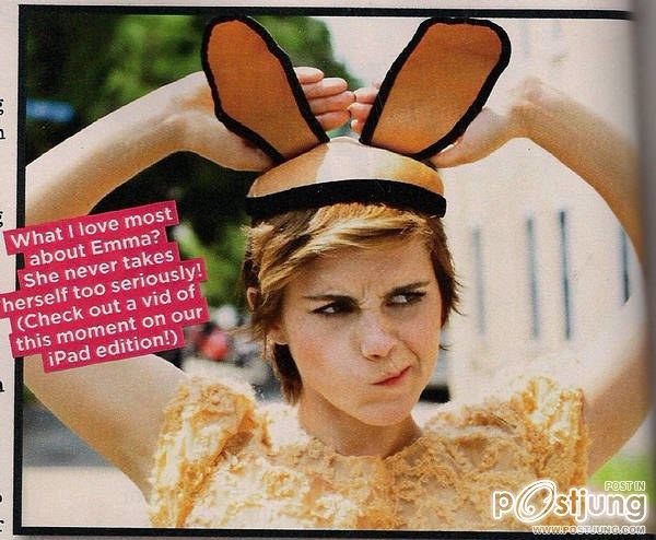 Emma Watson @ Seventeen Magazine US August 2011