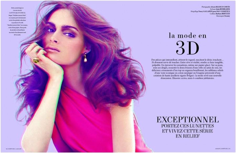 [3D] Swanny Visser @ L'Officiel  Africa June 2011