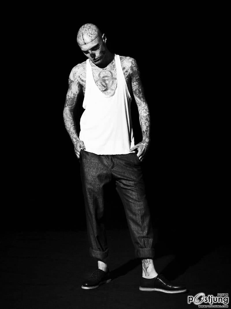 RICK GENEST  @ GQ ITALIA July 2011