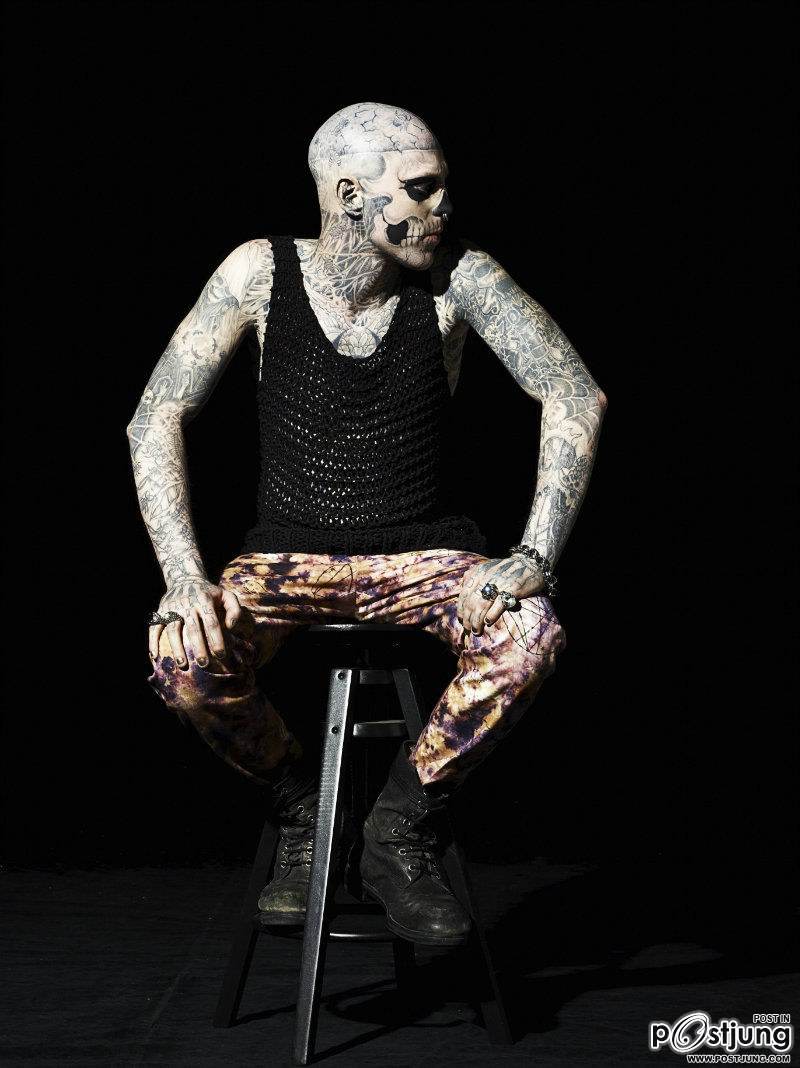 RICK GENEST  @ GQ ITALIA July 2011