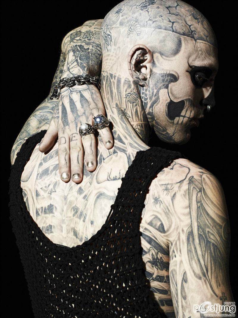 RICK GENEST  @ GQ ITALIA July 2011