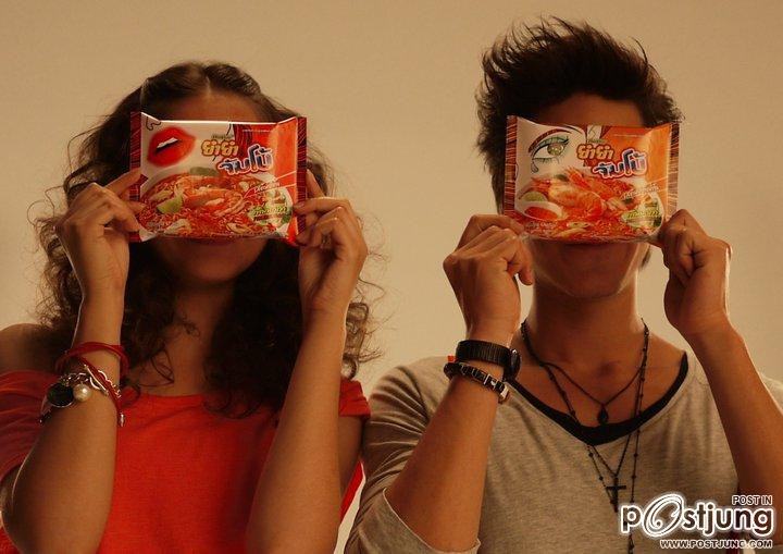 ณเดชน์ & ญาญ่า @ โฆษณายำยำ จัมโบ้ รสต้มยำกุ้ง