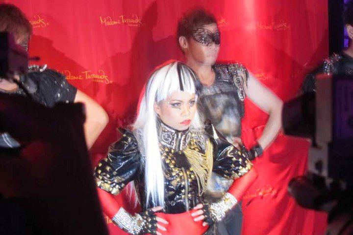 Lady Gag" ที่ Madame Tussaude Bangkok