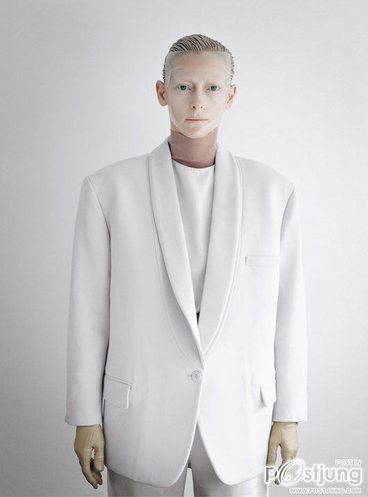 Tilda Swinton @ W Magazine August 2011