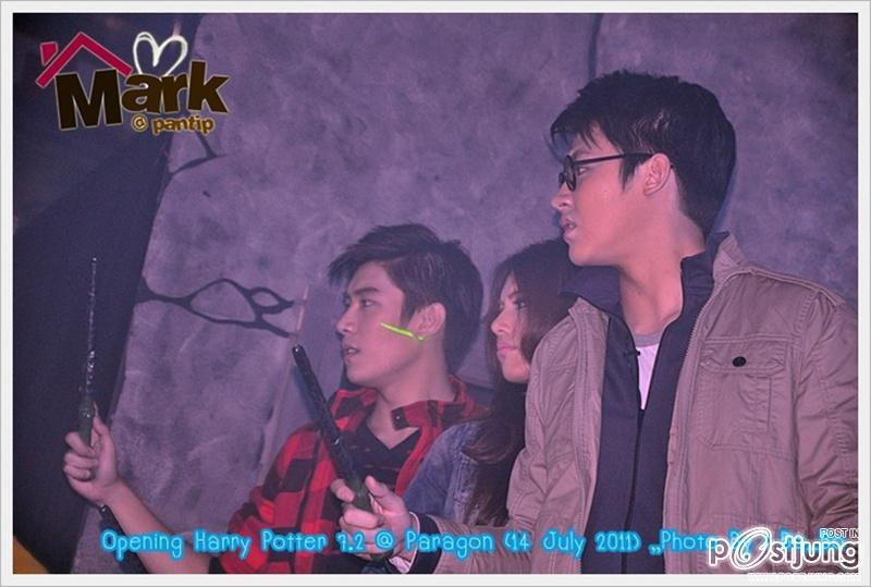 หมาก/ ใหม่ /เคน @ งานรอบปฐมทัศน์ภาพยนต์ Harry Potter 7.2