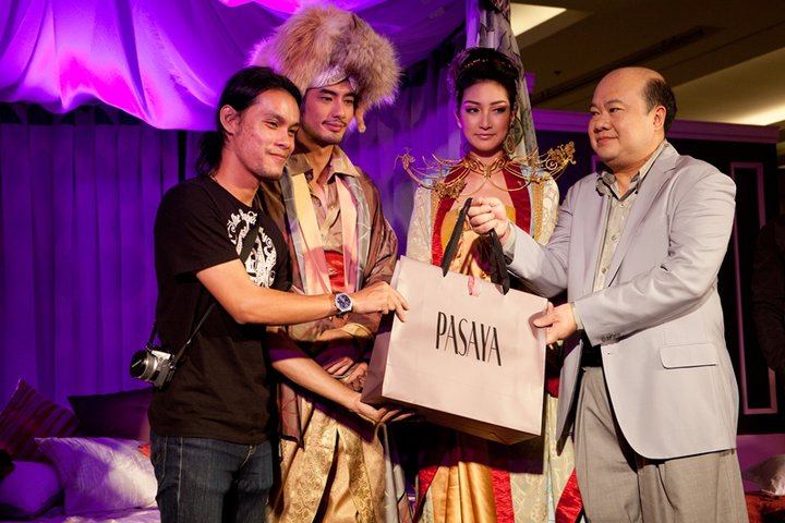 แพนเค้ก กับบอย เปิดตัว ผ้าปูยี่ห้อดังไฮโซ PASAYA