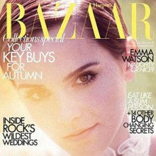 Emma Watson @ Harper’s Bazaar UK August 2011