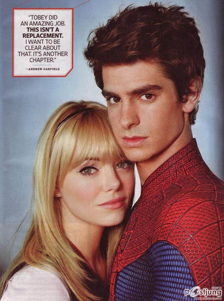 [Andrew Garfield] The Amazing Spider-Man @ Entertainment Weekly July 2011
