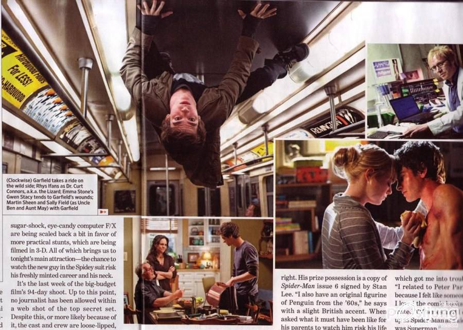 [Andrew Garfield] The Amazing Spider-Man @ Entertainment Weekly July 2011