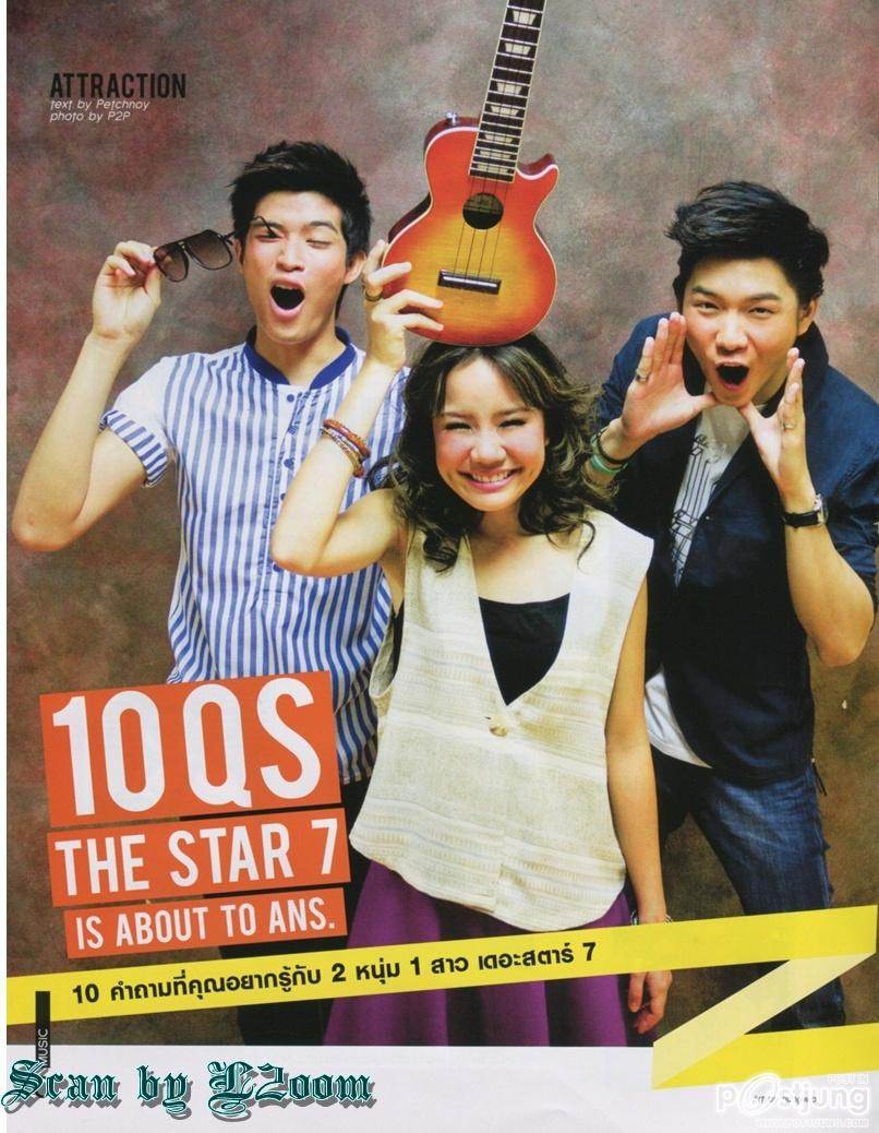 10 คำถาม กับ ตูมตาม-นท-แอมป์ [The Star 7] @ HUMMING MAGAZINE no.3 July 2011