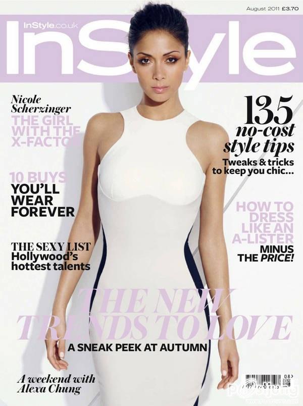 Nicole Scherzinger @ InStyle uk August 2011