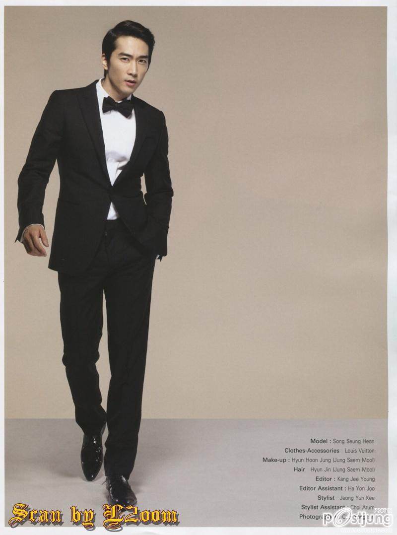 Song Seung Heon @ IMAGE vol. 24 no. 7 July 2011