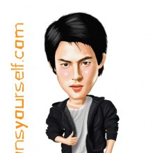 ภาพการ์ตูนหนุ่มหล่อ