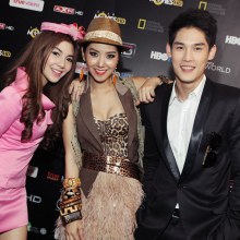 ไอซ์ วุ้นเส้น กันต์ แต่งตัวแบบฮอลลีวู้ด เปิดงาน True Visions HD