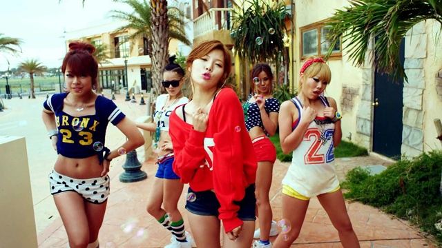 ภาพผลงานใหม่เพลงBubble Pop! HYUNA