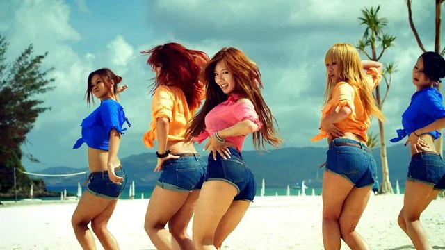 ภาพผลงานใหม่เพลงBubble Pop! HYUNA
