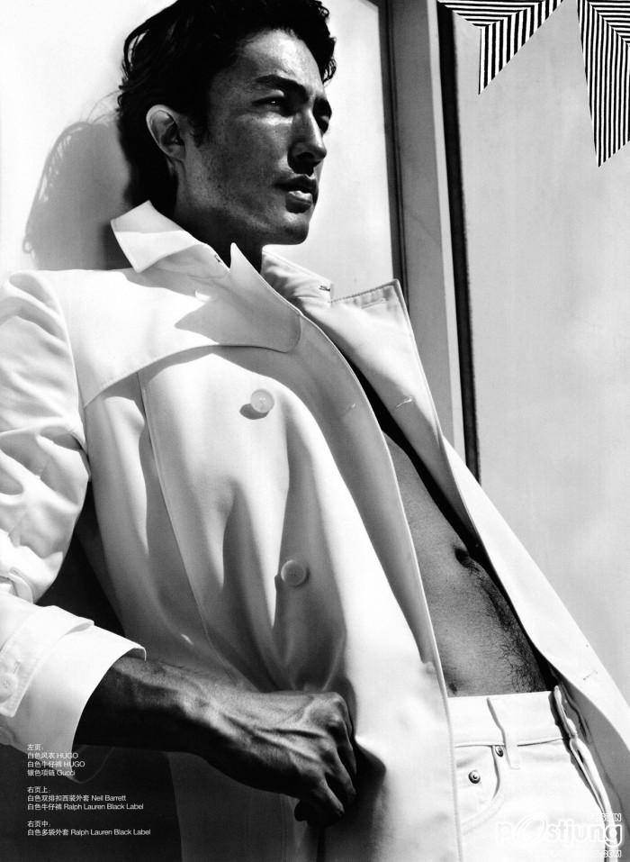 Daniel Henney @ Men’s Vogue China s/s 2010